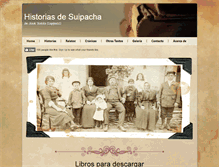 Tablet Screenshot of historiasdesuipacha.com.ar
